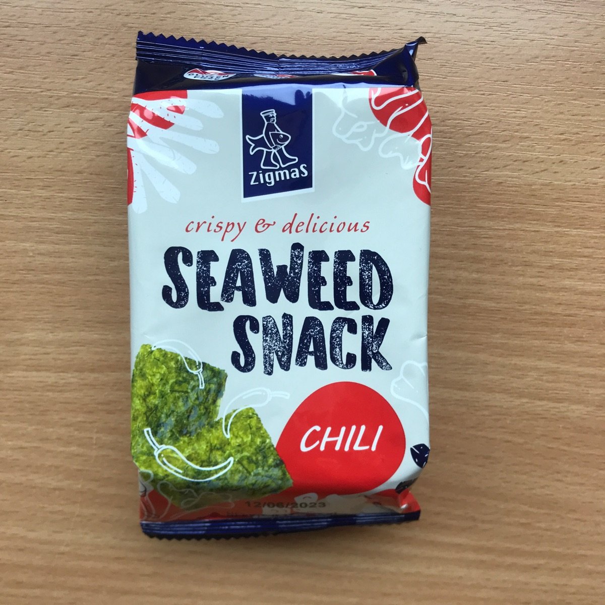 Zigmas Seaweed Snack Chili Reviews abillion