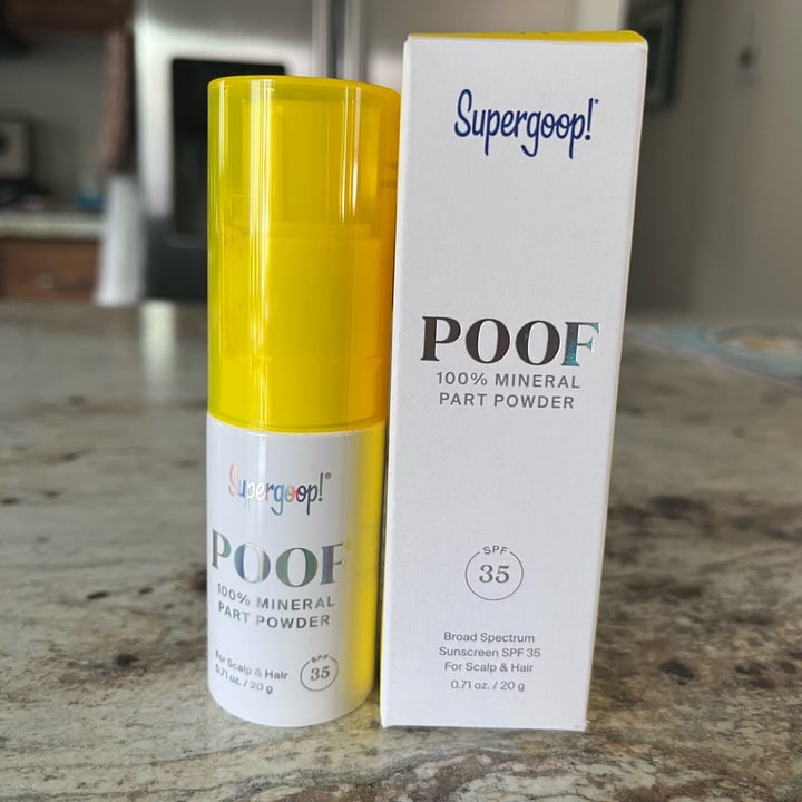 photo of Supergoop! Poof 100% Mineral Part Powder shared by @dianna on  11 Jul 2023 - review