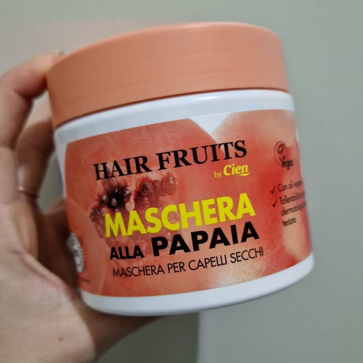 photo of Cien Hair fruits maschera alla papaia shared by @giulibv on  16 Apr 2023 - review