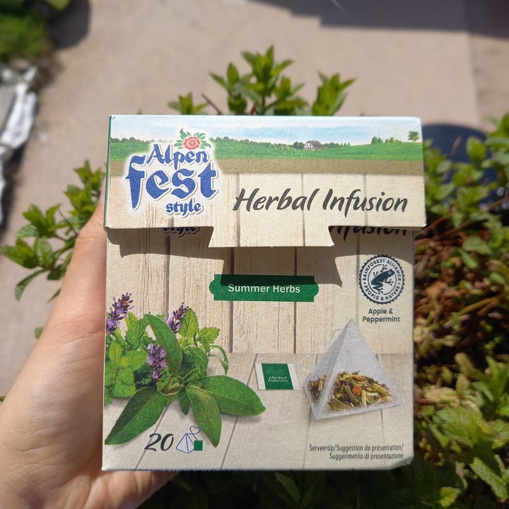 photo of Alpen fest style Herbal Infusion - Summer Herbs shared by @martiardi on  23 Apr 2023 - review