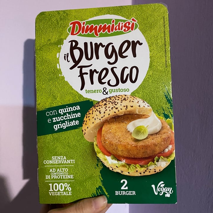 photo of Dimmidisi Burger con quinoa e zucchine grigliate shared by @morena13 on  15 Jan 2023 - review