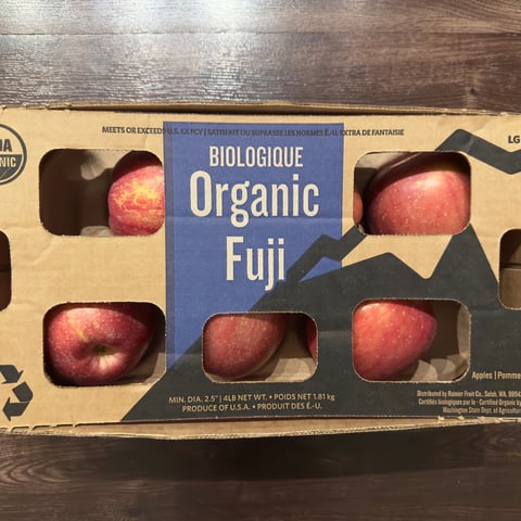 Organic Apples Fuji Information and Facts