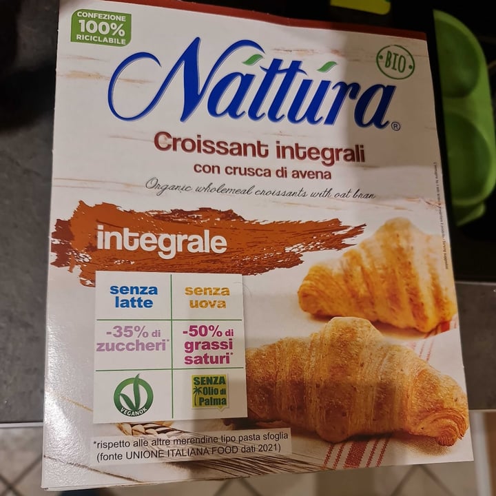 photo of Nattura Croissant integrali shared by @ivanascuncio on  12 Jan 2023 - review