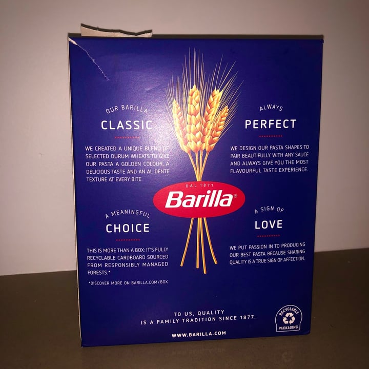 photo of Barilla Penne Rigate n° 73 shared by @kj302879 on  28 Jan 2023 - review