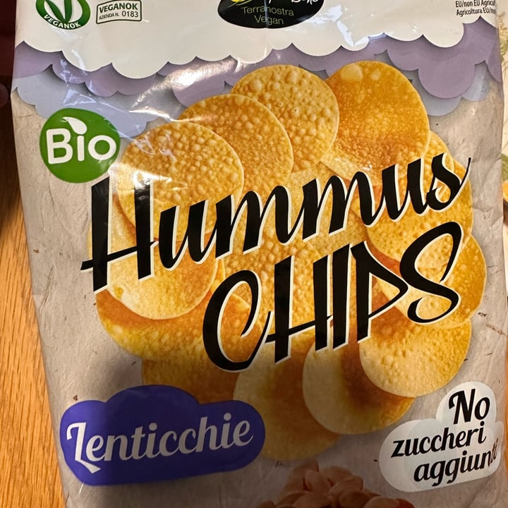 photo of Fatti per Bene Hummus Chips Lenticchie shared by @aquafaba89 on  08 Jan 2023 - review