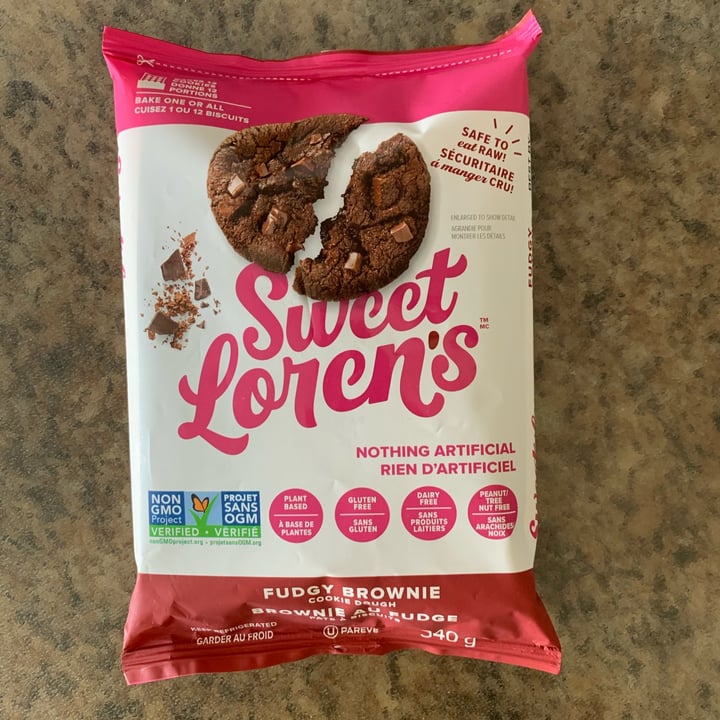 photo of Sweet Loren's Fudgy Brownie Cookie Dough shared by @louisg on  25 May 2023 - review