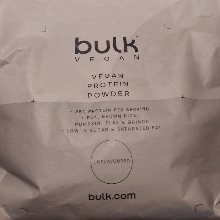 photo of Bulk Vegan protein powder shared by @margoce on  12 Jan 2023 - review