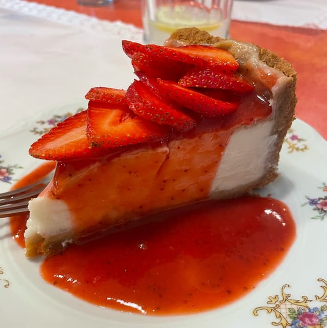 Photo of the dish “cheesecake alle fragole”