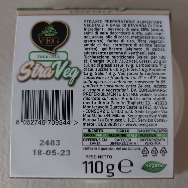 photo of ioVEG - CONSORZIO ETICO Straveg shared by @benaria on  21 Apr 2023 - review