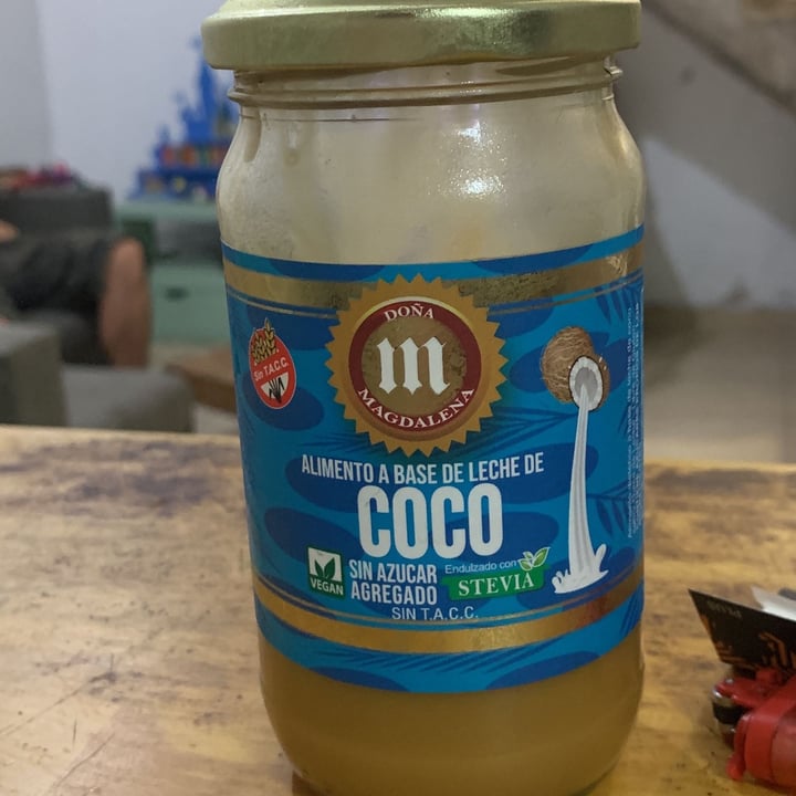 photo of Doña Magdalena Dulce de Leche Con Sabor A Coco, Sin Azúcar Agregado Y Con Stevia shared by @paulaaldiljalix on  08 Mar 2023 - review