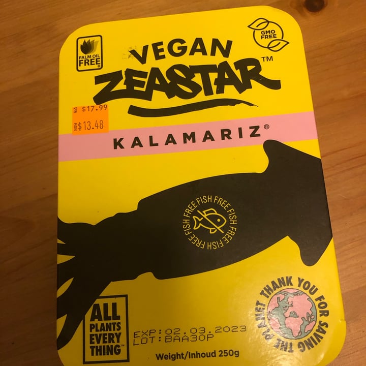 photo of Vegan Zeastar Kalamariz shared by @bessiebean on  16 Feb 2023 - review