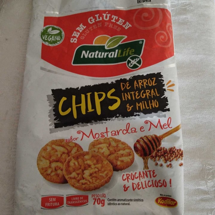 photo of NaturalLife Chips Arroz Integral e Milho shared by @elianecarvalho on  06 Aug 2023 - review