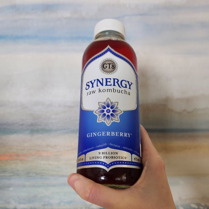 photo of Synergy Raw Kombucha Gingerberry shared by @rosieb33 on  26 Mar 2023 - review
