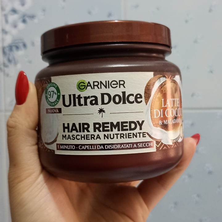 photo of Garnier Hair Remedy - Maschera nutriente Latte di cocco e Macadamia shared by @eleonorazarroli on  23 Apr 2023 - review