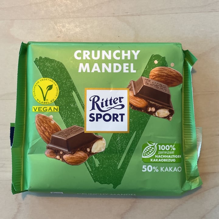 photo of Ritter Sport Crunchy Mandel shared by @nordicplant on  01 Apr 2023 - review