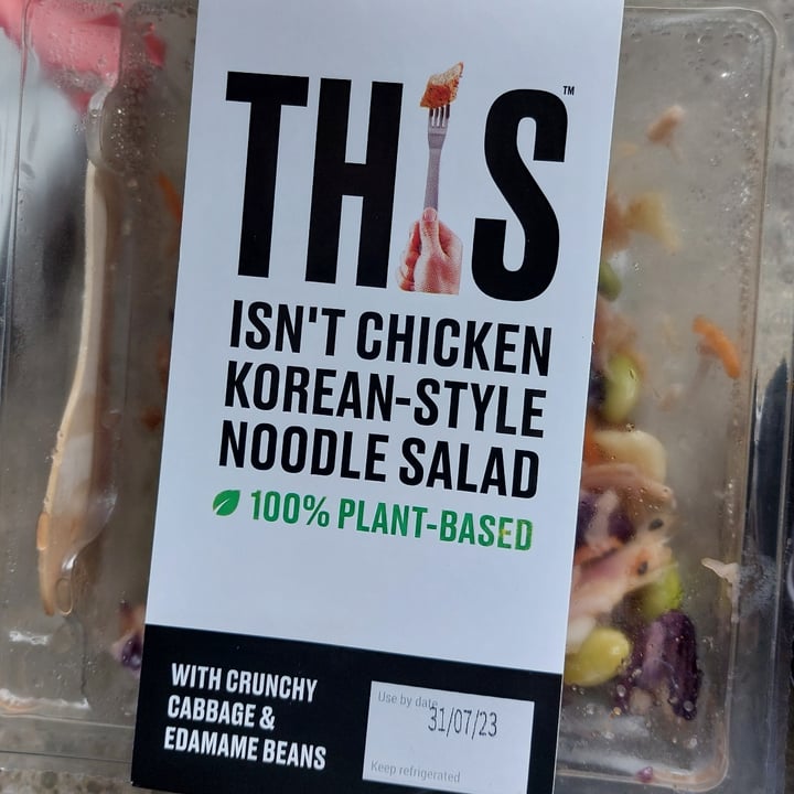 photo of THIS Isn't Chicken Korean-Style Noodle Salad shared by @powerfulspider72 on  09 Aug 2023 - review