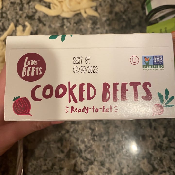 photo of Love Beets cooked beets shared by @friendlyvegan on  07 Mar 2023 - review