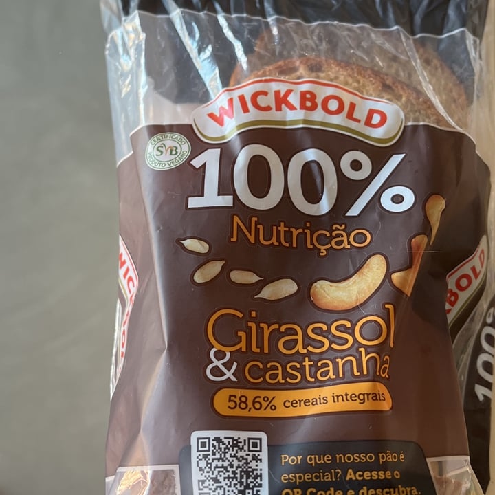 photo of Wickbold 100% Integral Girassol & Castanha shared by @mnunes on  15 May 2023 - review