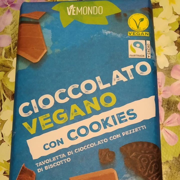 photo of Vemondo Cioccolato vegano con cookies shared by @nunzi72 on  28 Apr 2023 - review