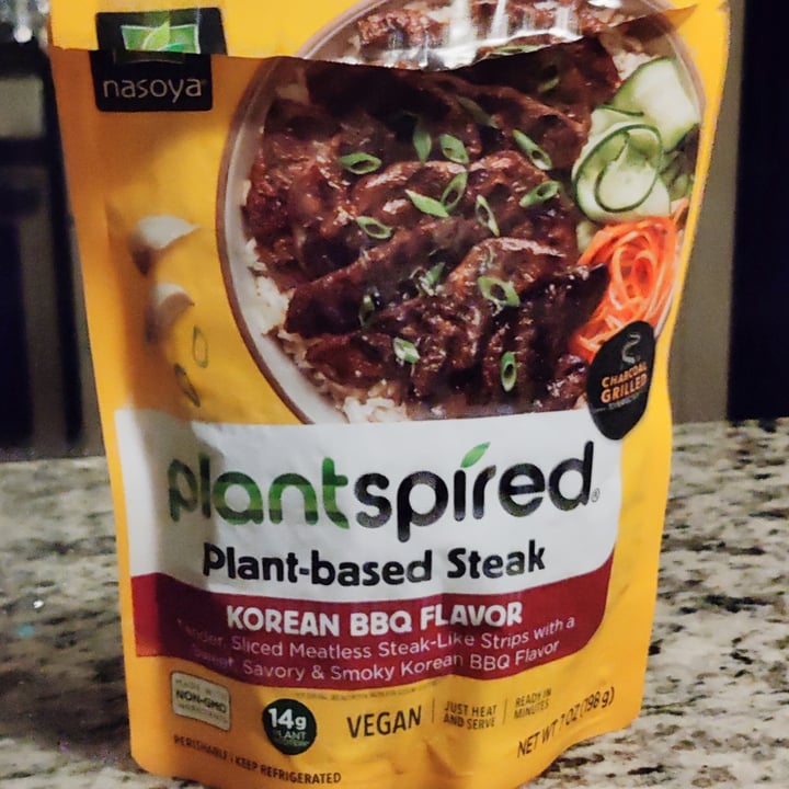 photo of Plant Spired korean bbq flavor steak shared by @cinemaspinach on  26 Apr 2023 - review