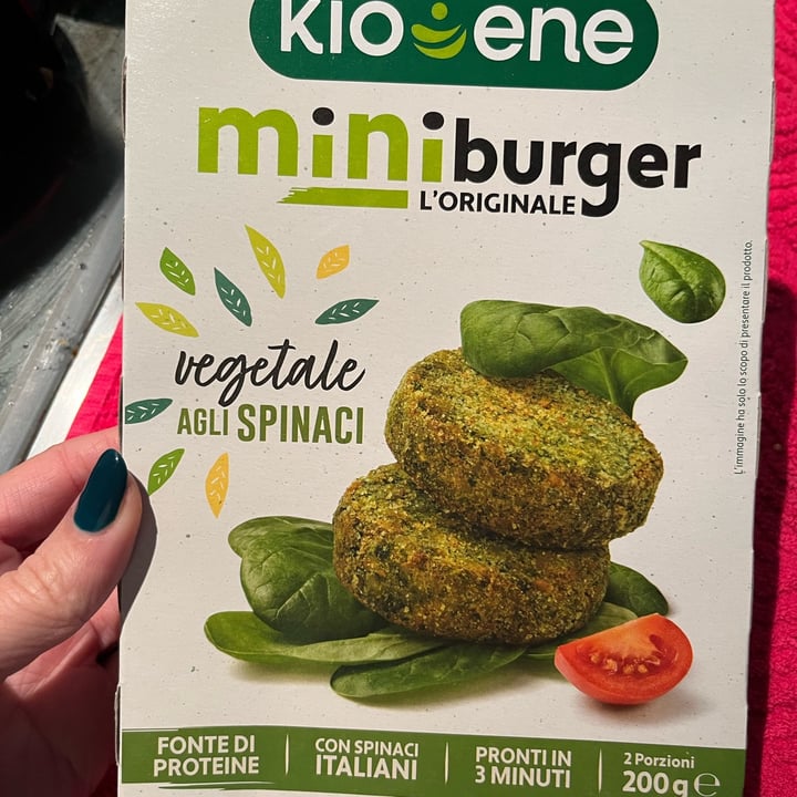 photo of Kioene Burger agli Spinaci shared by @flukia on  25 Jan 2023 - review