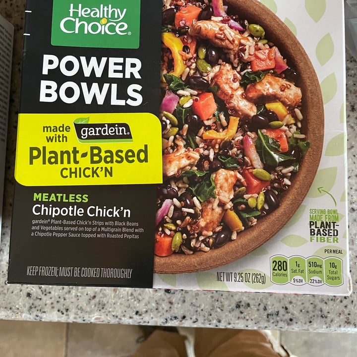 photo of Healthy Choice Chipotle Chick’n with Gardein shared by @tatanka05 on  28 Feb 2023 - review
