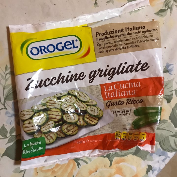 photo of Orogel Zucchine grigliate shared by @annapaolaserio on  18 Feb 2023 - review