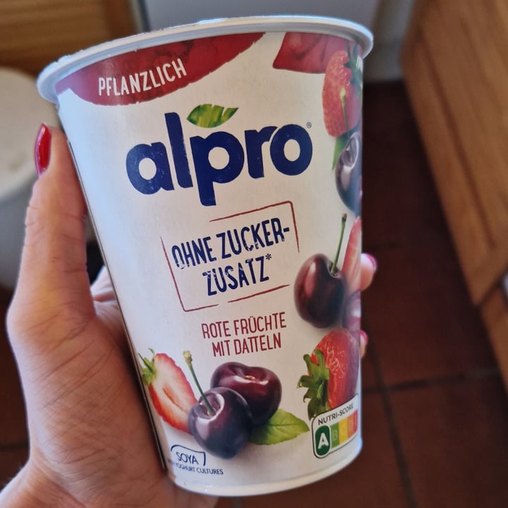 photo of Alpro Red Fruits With Dates (No Added Sugars) shared by @vanpanda on  11 Aug 2023 - review
