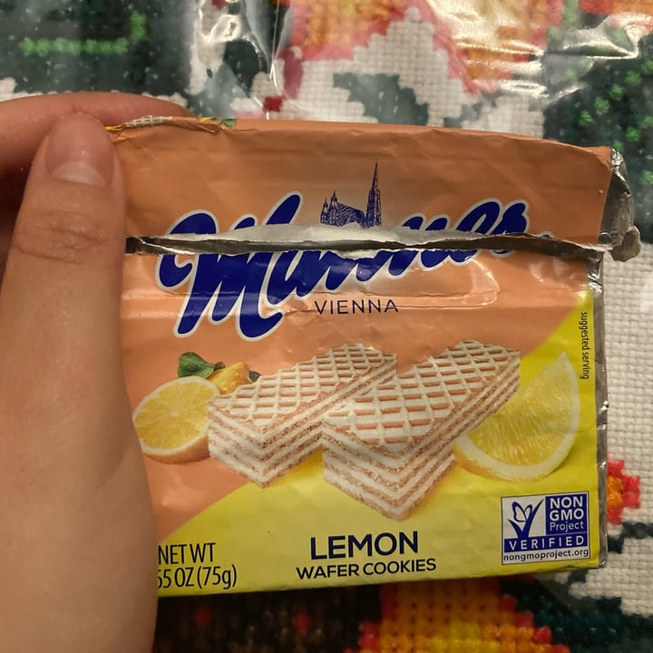 photo of Manner Lemon wafers shared by @punksappho on  29 Jun 2023 - review