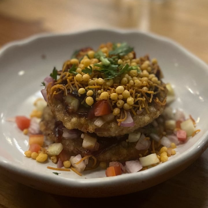 photo of Go Native Lavelle Road Sweet Potato and Sabudana Tikki chaat shared by @pv on  12 Mar 2023 - review