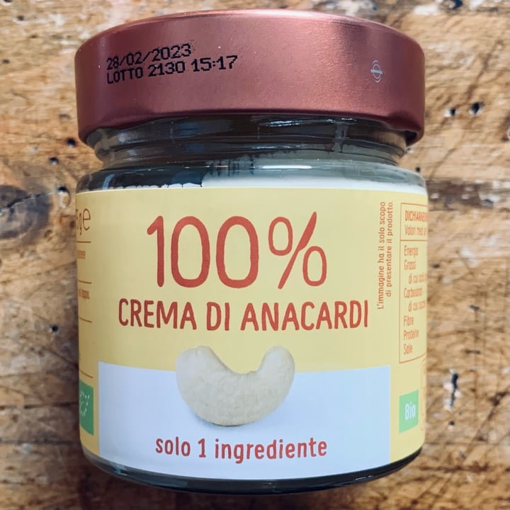 photo of Eurocompany 100% crema di anacardi shared by @calcabrina on  21 Mar 2023 - review