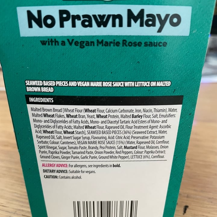 photo of Plant Menu No Prawn Mayo shared by @olivejuice on  17 Jan 2023 - review