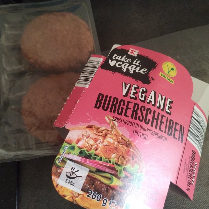 photo of Kaufland Take it Veggie Vegane Burgerscheiben shared by @annegrete on  28 Jun 2023 - review
