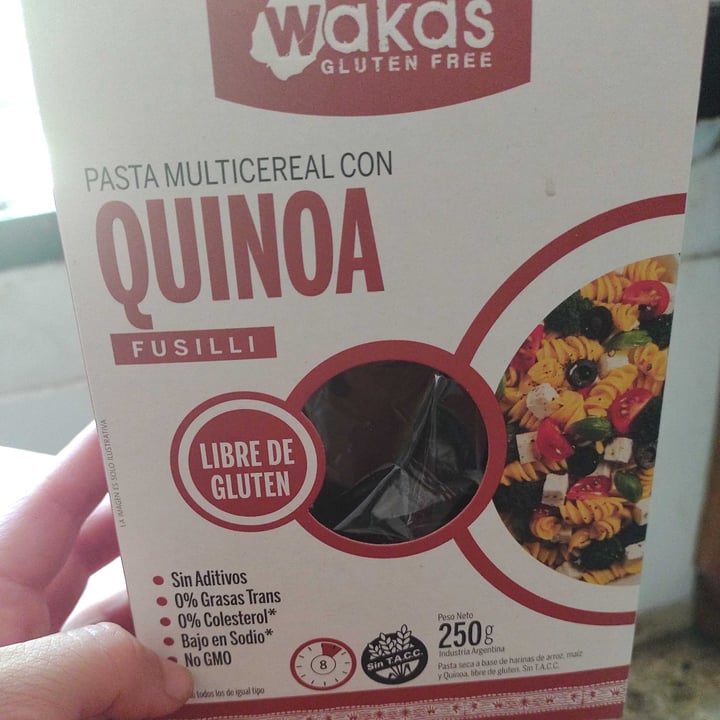 photo of Wakas Pasta Multicereal con Quinoa shared by @ferpacomarga07 on  26 Jan 2023 - review