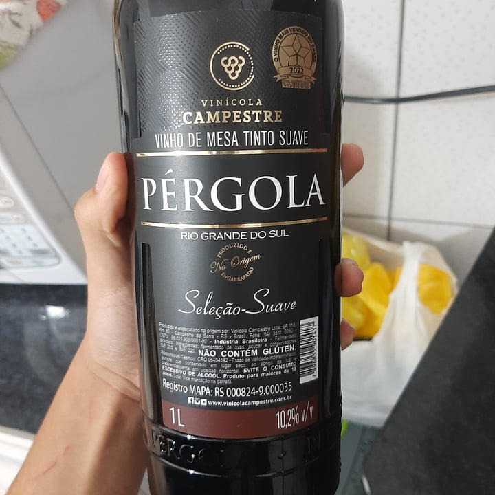 photo of Vinícola Campestre Pergola Vinho Tinto Suave shared by @dabbu on  29 Jun 2023 - review