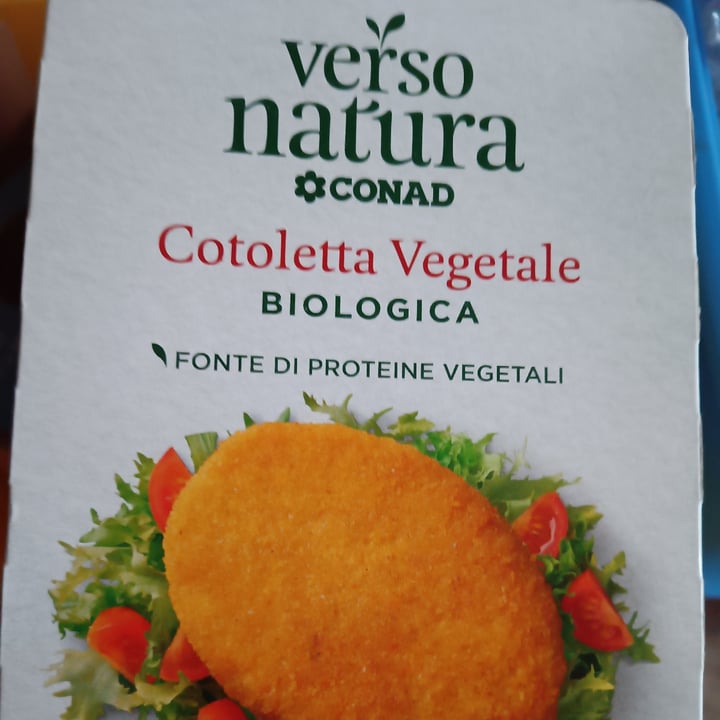 photo of Verso Natura Conad Veg Cotoletta Vegetale Biologica shared by @sammy2001 on  20 Jan 2023 - review