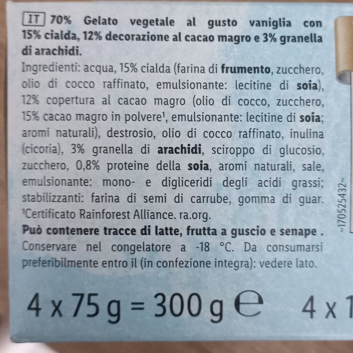 photo of Vemondo gelato vegano cono al gusto vaniglia shared by @drone53 on  16 Aug 2023 - review