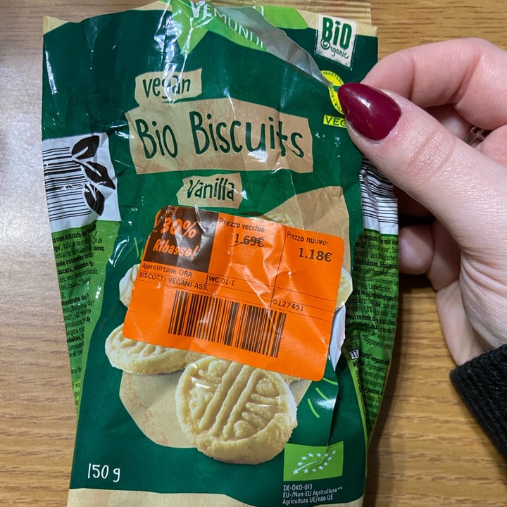 photo of Vemondo Bio Vanilla Biscuits shared by @elena98 on  10 Jan 2023 - review