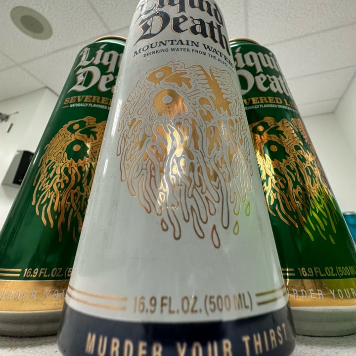 photo of Liquid death  Severed Lime shared by @autvvmn on  21 Mar 2023 - review