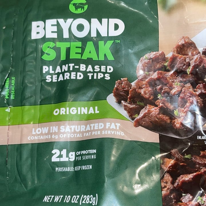 photo of Beyond Meat Beyond Steak Plant Based Seared Tips shared by @avicii on  08 Apr 2023 - review