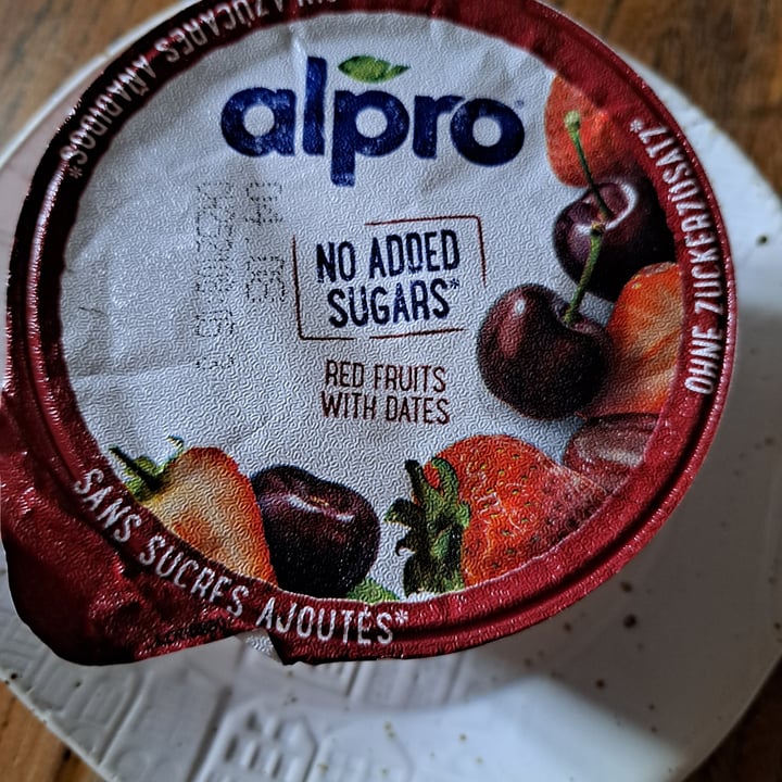 photo of Alpro Red Fruits With Dates (No Added Sugars) shared by @ferny65 on  22 Jul 2023 - review