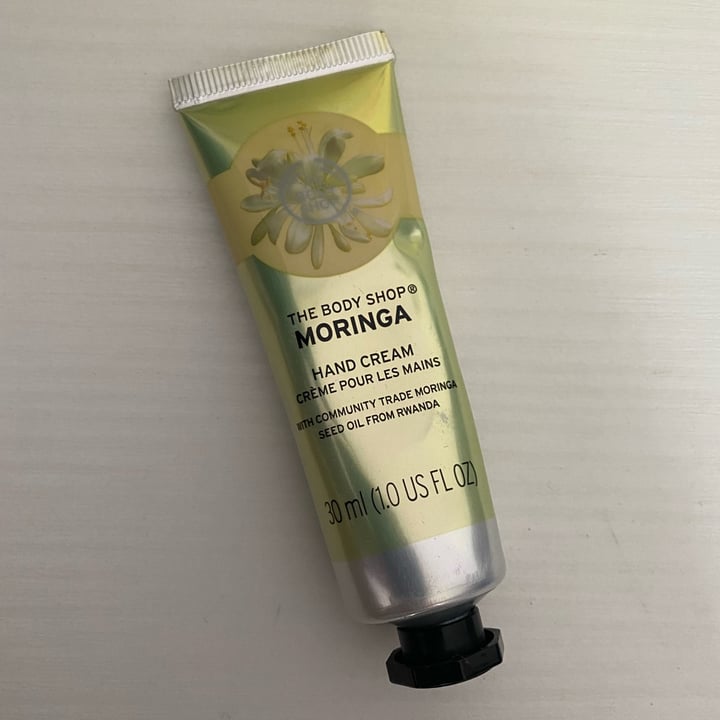 photo of The Body Shop Moringa Hand Cream shared by @valenteina on  08 Jan 2023 - review