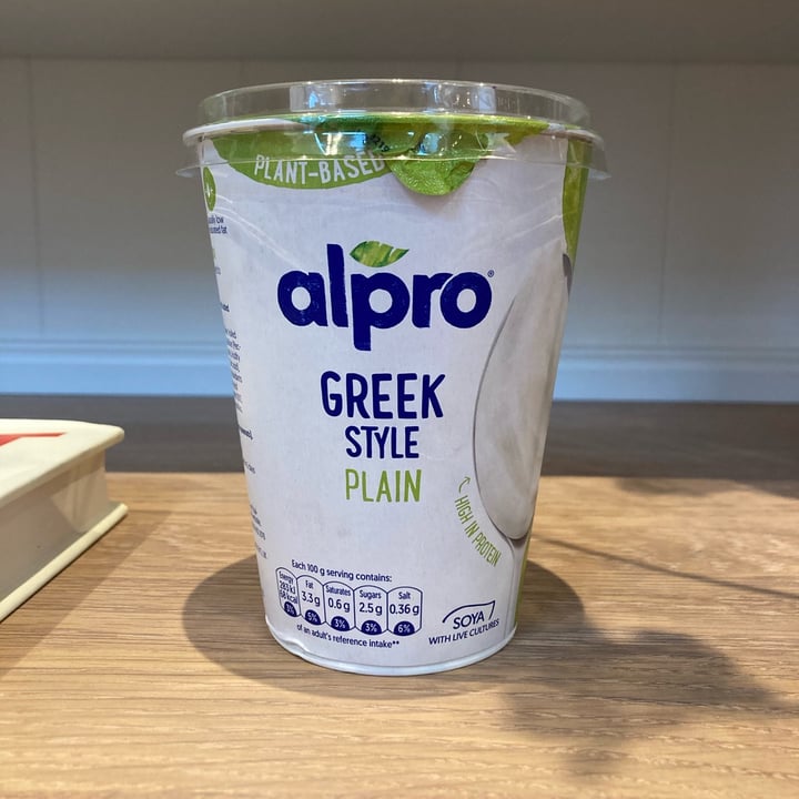 photo of Alpro Alpro greek style plain shared by @alicesouthwood on  21 Dec 2022 - review