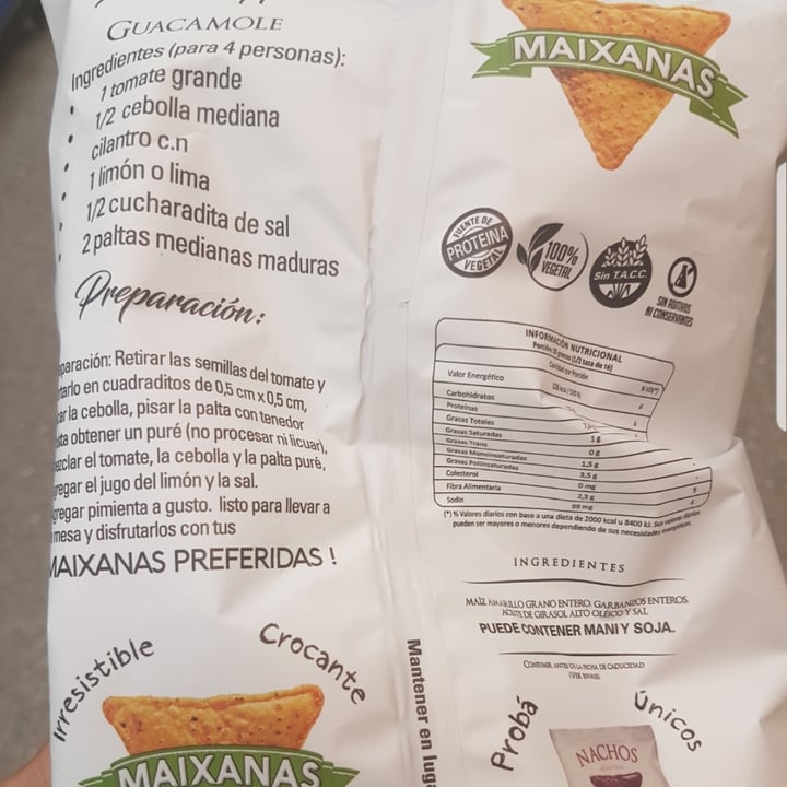 photo of Maixanas Nachos sabor Hummus shared by @mague on  15 Jan 2023 - review