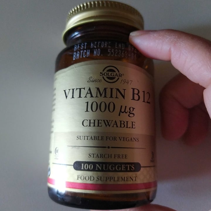 photo of Solgar Vitamina B12 1000 shared by @h3lena on  06 Apr 2023 - review