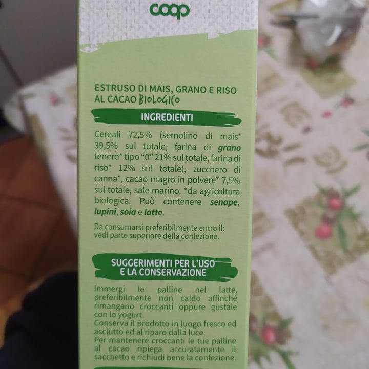 photo of Viviverde bio palline di cereali al cacao biologici shared by @cri7 on  14 Jan 2023 - review