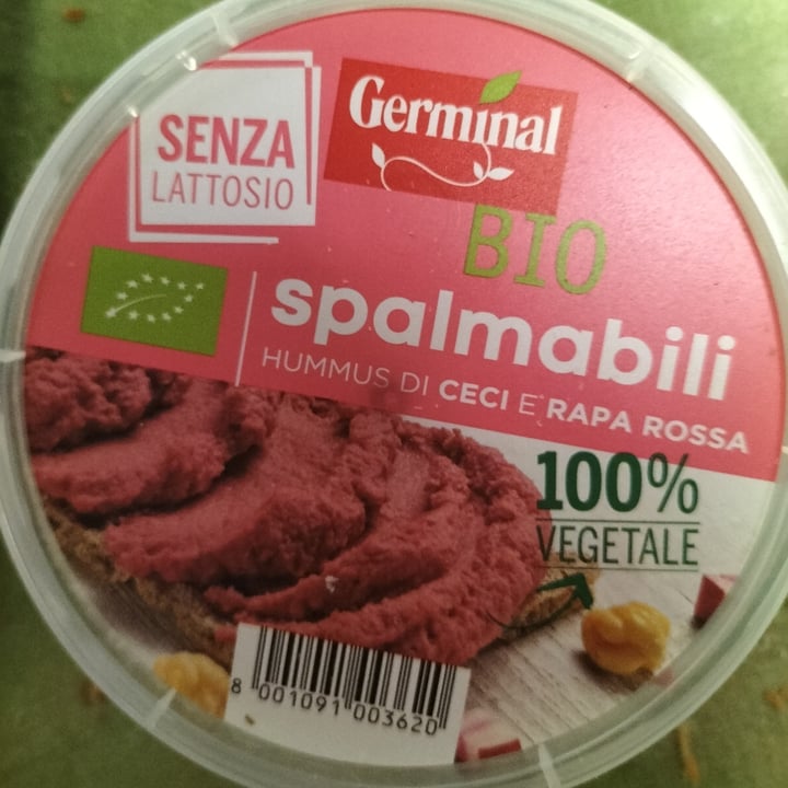 photo of Germinal Bio Hummus di ceci E Rapa Rossa shared by @sunflower00 on  27 Dec 2022 - review