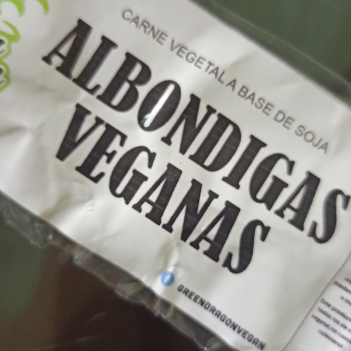 photo of Green Dragon - Vegan food Albóndigas veganas shared by @yazalmonacid on  12 Mar 2023 - review