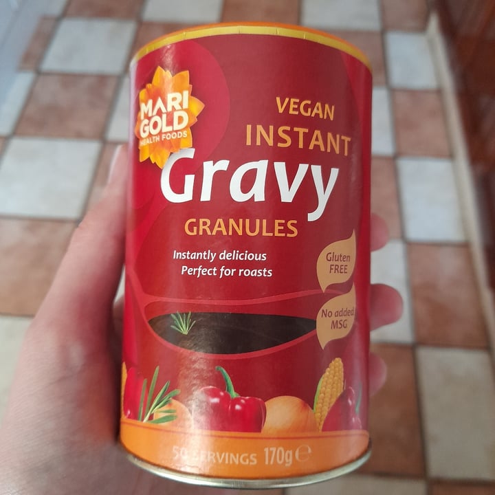 photo of Marigold Health Foods Instant Gravy Granules shared by @venerableveganvirtue on  10 Apr 2023 - review