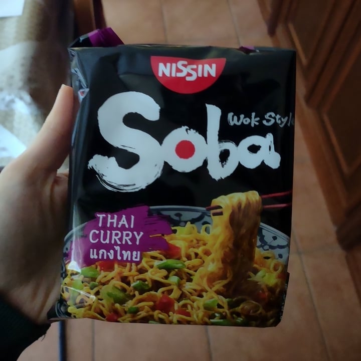 photo of Nissin Soba wok style thaï curry shared by @eleonxra on  21 Dec 2022 - review